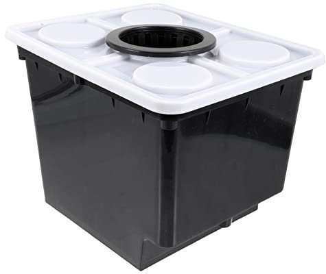 Yardwe Behälter Für Hydrokulturbedarf Blumentopf Gärtnerei Gemüseeimer Smoothie-Maschine Erdlose Kulturfässer Dwc+Hydrokultur+System Hydrokulturbecken