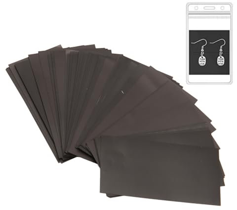 Hapivida 45 Pcs Anti Tarnish Strips for Jewelry Silver Protector Perfect for Jewelry Storage Earring Rings Bead Necklaces Bracelets Watches