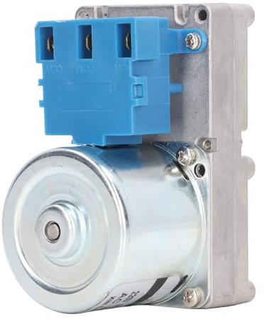 Uadme Schneckenmotor, Getriebemotor Pelletofen, AC220V 20W 2U/min Starker Leitfähigkeits Schneckenvorschubmotor für Elektrischen Kaminofen-Getränkeschrank