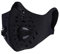 Máscara de polvo de carbón activado Máscara de contaminación Alérgenos antipolen Mascarilla facial Máscara de gases de escape Filtrado Pm2.5 Máscara para correr, Negro