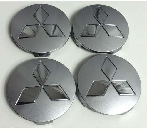 4 Stück Radnabenkappen für Mitsubishi Pajero Pajero V73 V93 V97 80mm,Nabendeckel Radnabendeckel Felgendeckel Felgenkappen Nabenkappen Wheel Caps Radnabenabdeckung