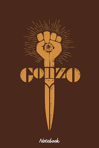 Gonzo Label Notebook: Journal College Ruled Notebook | 120 Pages | 6 x 9 Size | Gift