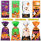 BBLIKE Halloween Tüten,Halloween süßigkeiten tüte, 120 Pcs Cellophantüten mit Twist Krawatten, Halloween Beutel für Halloween-Party, Urlaubsfeier, Halloween Tasche Für Halloween Sweets Kekse Snacks