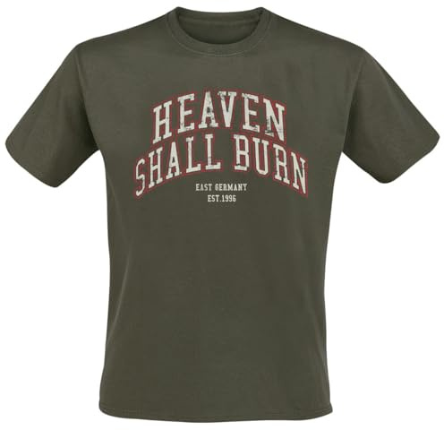 Heaven Shall Burn Never Surrender Männer T-Shirt grün Band-Merch, Bands