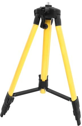 Mikikit 1.2m Spirit Level Tripod Gauge Holder for Surveying Adjustable Gradienter Support with Level Vial Suitable for Professional Use