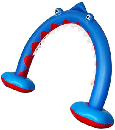 TOYANDONA Creative Boys and Girls Water Sprinkler Toy Arch Garden Pool Play Made of Pvc