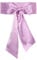 UYRVAPE Cintura da donna in raso 4 cm x 180 cm nastro imitato seta lunga sciarpa vestito cintura cappello accessori, Viola