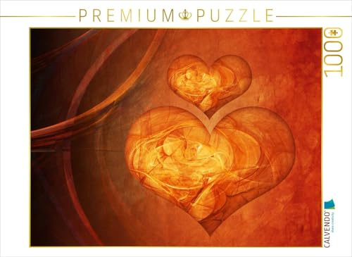 CALVENDO Puzzle Zwei Herzen CB | 1000 Teile Lege-Größe 64 x 48 cm Foto-Puzzle für glückliche Stunden