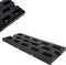 UPP Gartenplatten 52x22cm | Kunststoff-Wegplatten mit Verbindungssystem | Beetplatten ideal auch als Beetumrandung & Beetbegrenzung | Wetterfest, wasserdurchlässig & jederzeit erweiterbar | 6 Stück