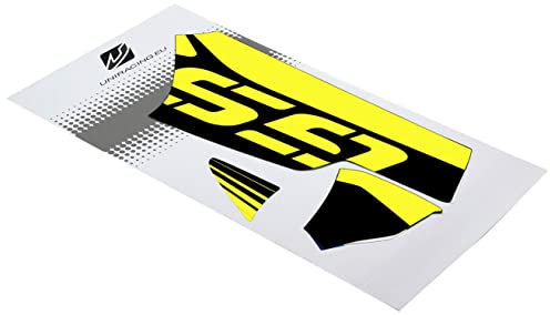 UNIRACING K46602 Kit di adesivi GIALLO BMW R1200GS ‘13-’18 / R1250GS ‘19-’23 / BMW R1200GSA ‘14-’18 / R1250GSA ‘19-’23