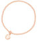 MetJakt Armband Frauen Mädchen 925 Silber Stretcharmband Gold Rosegold Kugelarmband 2,5mm (Lächeln, Sterling Silber)
