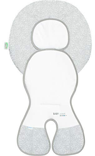 Odenwälder Babycool-Auflage new woven für Schalensitz Gruppe 0 silber