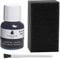 Dye Design Paint for Leather and Faux Leather Shoes, Trainers, with Sponge and Brush, Famaco Dye Liquid, (Navy Blue/Marine Blue)