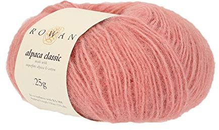 Rowan Alpaca Classic Yarn, Salmon (129), 25g
