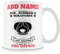 Vet Personalised Gift - Covered in Fur, Slobber and Scratches - Mug for Vets