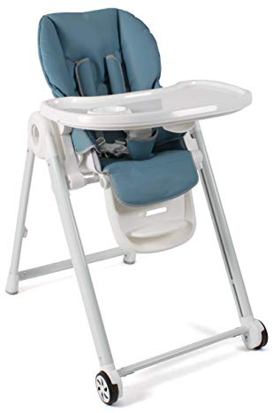 CHIC 4 BABY 338 45 Hochstuhl ARO, verstellbarer Kinder-Hochstuhl, blau, 8.6 kg