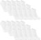 10 | 20 | 30 Paar Sneaker Socken Herren Damen Schwarz Weiß Grau Baumwolle 16900 (30x Weiß 35-38)