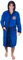 Chelsea Official Football Gift Mens Fleece Dressing Gown Robe Royal 3XL