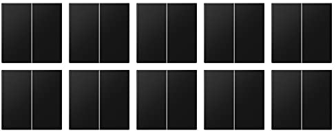 Jung Wippen Set Serienschalter Graphitschwarz Matt Serie LS: 10x Wippe Serie LS995SWM