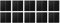 Jung Wippen Set Serienschalter Graphitschwarz Matt Serie LS: 10x Wippe Serie LS995SWM