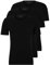 HUGO BOSS T-Shirt RN 3p Co, Camiseta para Hombre, Negro (Black1), M