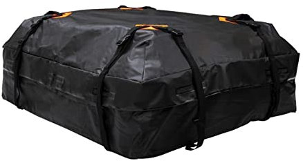 Dachbox Wasserdichte Cargo Bag Auto Dach Cargo Carrier Universal Gepäck Tasche Storage Cube Bag for Reise Camping Gepäckaufbewahrungsbox DachgepäCkträGertasche (Color : Black)