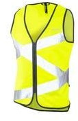 Wowow Unisex Crossroad Reflexweste, Gelb/Silber, XXL