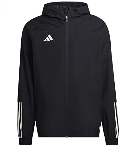 adidas Mens Jacket Tiro 23 Competition All-Weather Jacket, Black, HK7656, 3XL