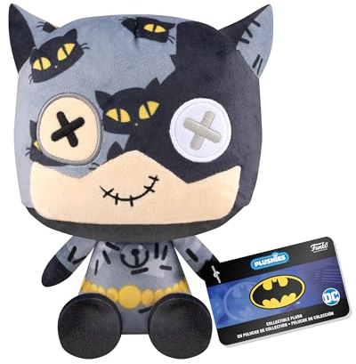 Funko Pop! Plush: Patchwork - Catwoman - () - DC Comics - Plüschtier - Geschenkidee Zum Geburtstag - Offizielle Handelswaren - Gefüllt Plüschtiere Für Kinder und Erwachsene und Freundinnen