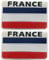 Französische Aufkleber 2 Stück 3D Autoaufkleber mit nationaler Frankreich Flagge selbstklebende Auto Logo Aufkleber aus Metall für Autos Motorräder Helme 8, 1 x 5, 1 cm Typ
