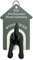 History & Heraldry Personalisierte Leinenhalter für Hunde als Leinenparkplatz, für Hundegarderobe o. als Wanddeko Hunde Accessoires (Blanko Grau)