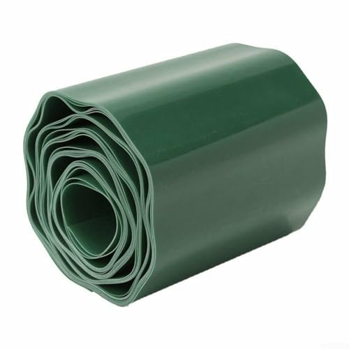 Gartenrasen, Kunststoff-Rasenkante, flexibler Rasenkantenzaun zum Trennen von Rasen und Blumenbeeten, 10 cm x 9 m, 15 cm x 9 m, 20 cm x 9 m (10 x 9 m)