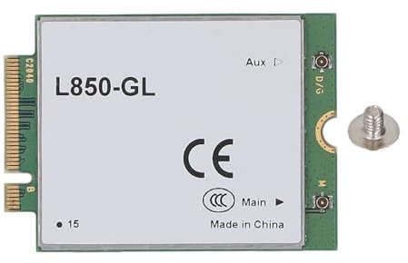 Module de Carte Réseau, Carte Réseau L850-GL 4G LTE Cat9 M.2 XMM 7360 LTE Modem Module WWAN Multibande pour Ordinateur Portable