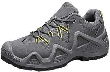 Chaussures de randonnée légères pour homme, toutes saisons, chaussures de marche durables, chaussures de randonnée respirantes, chaussures de course à pied avec doublure en maille – pour voyage,