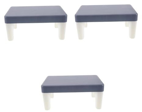 Töpfchen-Tritthocker-Set für Toilettentraining, Sitzdekoration und Fußstütze, Himmelblau, 3-teilig