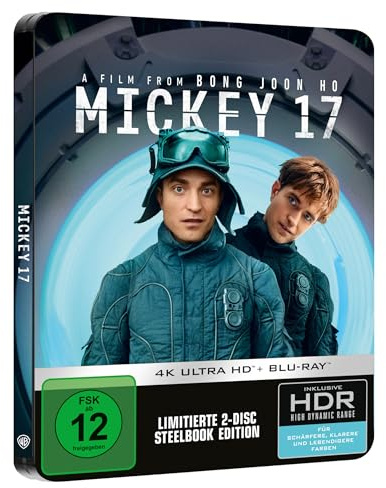 Mickey 17 - Limited Steelbook (4K Ultra HD + Blu-ray)