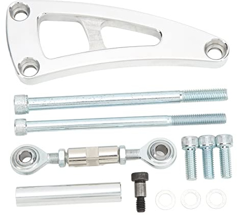 Lichtmaschinen-Montagesatz, Pumpe, 454 Lichtmaschinenhalterung, Ersatz, hochwertige LWP-Lichtmaschinenhalterung aus Aluminiumlegierung mit 6 Schrauben, 2 Pleuelstangen, 3