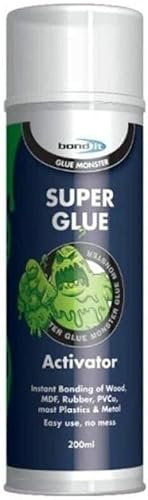 Bond it Cyanoacrylate accelerator adhesive activator super glue accelerator 200ml