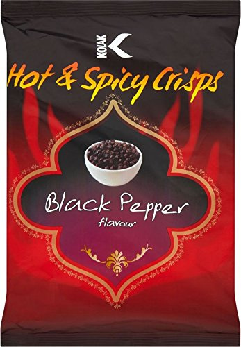 Kolak - Black Pepper Crisps - 25g (Pack of 10)