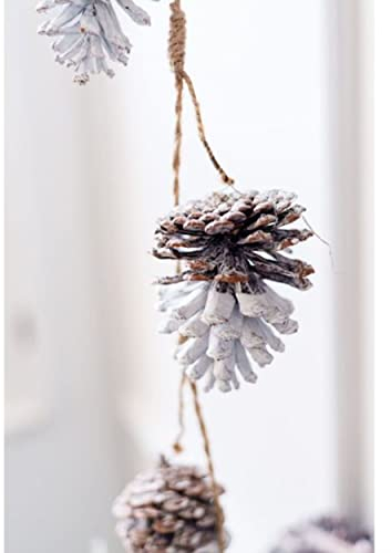 Echte Zapfengirlande 1,8m Weihnachten Weihnachtsdeko Türschmuck Kaminschmuck Weihnachten Dekoration Advent Wald Girlande