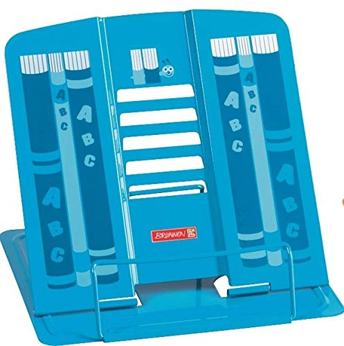 Brunnen 1040401 Leseständer (mit Anti-Rutsch-Noppen) (Blau, 1)