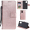 CoverKingz Handyhülle kompatibel mit Samsung Galaxy A41 - Handytasche mit Kartenfach Klapphülle Case - Handy Hülle klappbar Motiv Mandala Rosegold