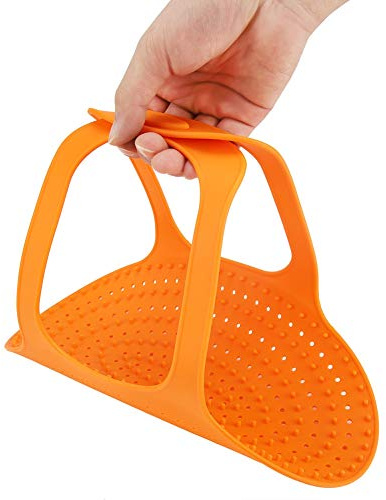 Truthahnheber, Silikon Hitzebeständige Geflügel-Kochmatte Ofen-Hühnchen-Backmatte(Orange)