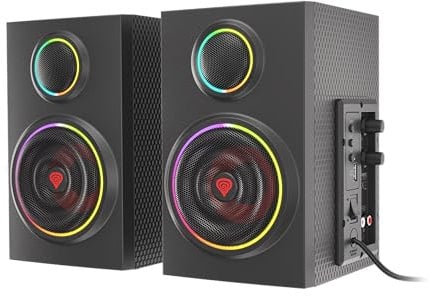 Altavoces GENESIS Helium 300BT 2.0 BLUETOOH ARGB
