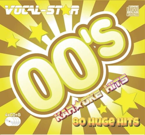 Vocal-Star, Set di CD con le migliori hit del 2021 per karaoke, 80 canzoni, 4 CD Le 80 migliori canzoni del 2021.
