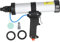 Lairun Pneumatic Caulking Gun Kit, 310ML Professional Air Power Caulk Gun with Air Pressure Regulator Pneumatic Applicator, Pneumatics Glue Guns for Building Decoration, Industry