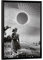 artboxONE Poster mit schwarzem Rahmen 18x13 cm Menschen Eclipse - Bild lunar Eclipse Blumen Dreamy