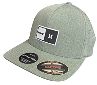 Hurley Herren M Phantom Natural Hat Beanie, Vintage Green, S