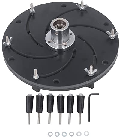 Fafeicy M33 Longworth-Holzbearbeitungsfutter, Selbstzentrierendes Zentrifugal-Holzbearbeitungsfutter aus Aluminiumlegierung (250mm)