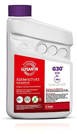 GLYSANTIN G30 Radiator Protection Concentrate, ECO BMB 100, Silicate-Free, Pink, 1 Litre
